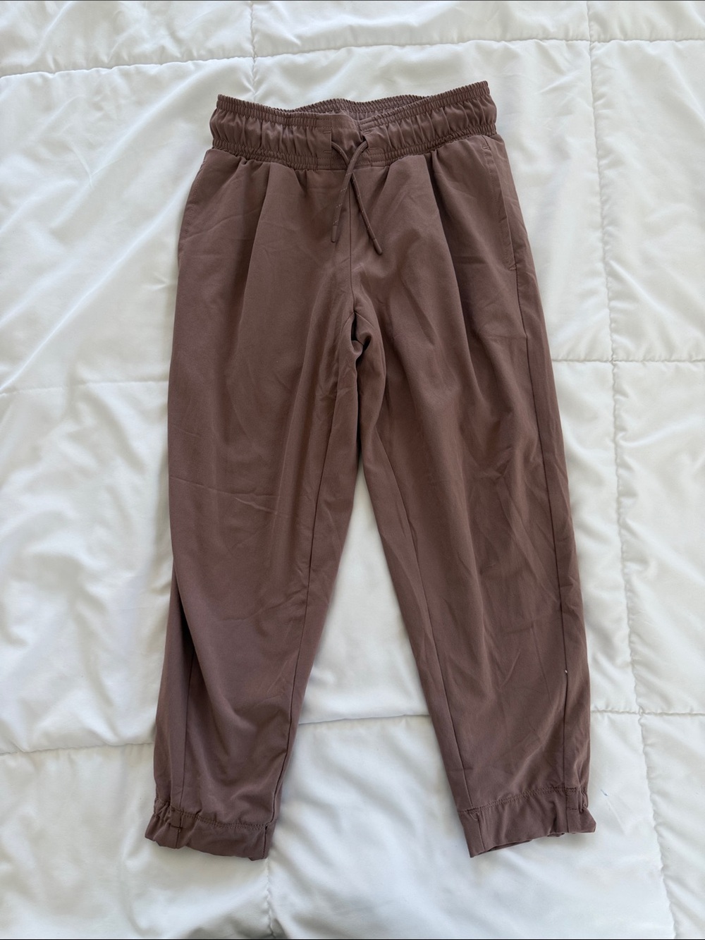 all in motion Brown Elastic Waist Jogger Pants